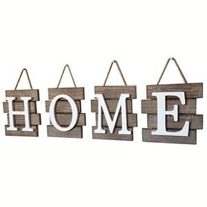 Rustic Lettered Hanging Sign